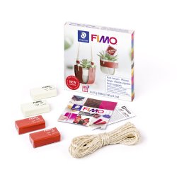 Fimo Leather Effect Plant Hangers